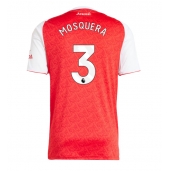 Arsenal Cristhian Mosquera #3 Hjemmebanetrøje 2025-26 Kort ærmer