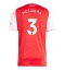 Arsenal Cristhian Mosquera #3 Hjemmebanetrøje 2025-26 Kort ærmer