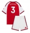 Arsenal Cristhian Mosquera #3 Hjemmebanetrøje Børn 2026-27 Kort ærmer (+ bukser)