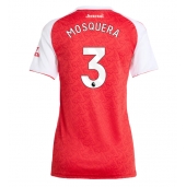 Arsenal Cristhian Mosquera #3 Hjemmebanetrøje Dame 2025-26 Kort ærmer