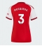 Arsenal Cristhian Mosquera #3 Hjemmebanetrøje Dame 2026-27 Kort ærmer