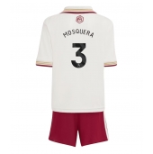 Arsenal Cristhian Mosquera #3 Tredje trøje Børn 2025-26 Kort ærmer (+ bukser)