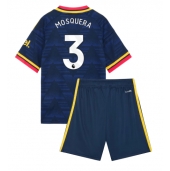 Arsenal Cristhian Mosquera #3 Udebanetrøje Børn 2026-27 Kort ærmer (+ bukser)