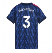 Arsenal Cristhian Mosquera #3 Udebanetrøje Dame 2025-26 Kort ærmer