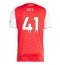Arsenal Declan Rice #41 Hjemmebanetrøje 2025-26 Kort ærmer