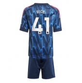 Arsenal Declan Rice #41 Udebanetrøje Børn 2025-26 Kort ærmer (+ bukser)