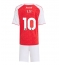 Arsenal Eberechi Eze #10 Hjemmebanetrøje Børn 2025-26 Kort ærmer (+ bukser)