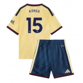 Arsenal Ezri Konsa #15 Tredje trøje Børn 2026-27 Kort ærmer (+ bukser)