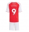 Arsenal Gabriel Jesus #9 Hjemmebanetrøje Børn 2025-26 Kort ærmer (+ bukser)