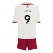 Arsenal Gabriel Jesus #9 Tredje trøje Børn 2025-26 Kort ærmer (+ bukser)