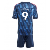 Arsenal Gabriel Jesus #9 Udebanetrøje Børn 2025-26 Kort ærmer (+ bukser)