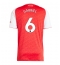 Arsenal Gabriel Magalhaes #6 Hjemmebanetrøje 2025-26 Kort ærmer