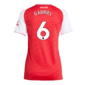 Arsenal Gabriel Magalhaes #6 Hjemmebanetrøje Dame 2025-26 Kort ærmer