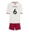 Arsenal Gabriel Magalhaes #6 Tredje trøje Børn 2025-26 Kort ærmer (+ bukser)