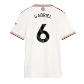Arsenal Gabriel Magalhaes #6 Tredje trøje Dame 2025-26 Kort ærmer