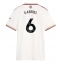 Arsenal Gabriel Magalhaes #6 Tredje trøje Dame 2025-26 Kort ærmer