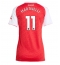 Arsenal Gabriel Martinelli #11 Hjemmebanetrøje Dame 2025-26 Kort ærmer