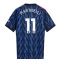 Arsenal Gabriel Martinelli #11 Udebanetrøje 2025-26 Kort ærmer