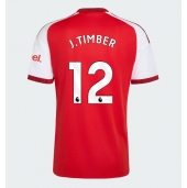Arsenal Jurrien Timber #12 Hjemmebanetrøje 2026-27 Kort ærmer