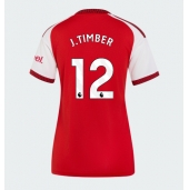 Arsenal Jurrien Timber #12 Hjemmebanetrøje Dame 2026-27 Kort ærmer