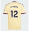 Arsenal Jurrien Timber #12 Tredje trøje 2026-27 Kort ærmer