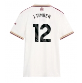 Arsenal Jurrien Timber #12 Tredje trøje Dame 2025-26 Kort ærmer