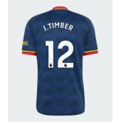 Arsenal Jurrien Timber #12 Udebanetrøje 2026-27 Kort ærmer
