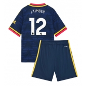 Arsenal Jurrien Timber #12 Udebanetrøje Børn 2026-27 Kort ærmer (+ bukser)