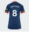 Arsenal Martin Odegaard #8 Udebanetrøje Dame 2026-27 Kort ærmer