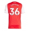 Arsenal Martin Zubimendi #36 Hjemmebanetrøje 2025-26 Kort ærmer