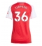 Arsenal Martin Zubimendi #36 Hjemmebanetrøje Dame 2025-26 Kort ærmer