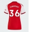 Arsenal Martin Zubimendi #36 Hjemmebanetrøje Dame 2026-27 Kort ærmer