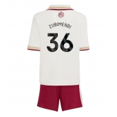 Arsenal Martin Zubimendi #36 Tredje trøje Børn 2025-26 Kort ærmer (+ bukser)