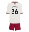 Arsenal Martin Zubimendi #36 Tredje trøje Børn 2025-26 Kort ærmer (+ bukser)