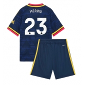 Arsenal Mikel Merino #23 Udebanetrøje Børn 2026-27 Kort ærmer (+ bukser)