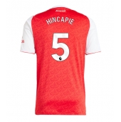 Arsenal Piero Hincapie #5 Hjemmebanetrøje 2025-26 Kort ærmer