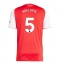 Arsenal Piero Hincapie #5 Hjemmebanetrøje 2025-26 Kort ærmer