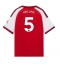 Arsenal Piero Hincapie #5 Hjemmebanetrøje Børn 2026-27 Kort ærmer (+ bukser)