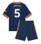 Arsenal Piero Hincapie #5 Udebanetrøje Børn 2026-27 Kort ærmer (+ bukser)