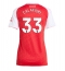 Arsenal Riccardo Calafiori #33 Hjemmebanetrøje Dame 2025-26 Kort ærmer