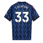 Arsenal Riccardo Calafiori #33 Udebanetrøje 2025-26 Kort ærmer