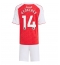 Arsenal Viktor Gyokeres #14 Hjemmebanetrøje Børn 2025-26 Kort ærmer (+ bukser)