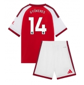 Arsenal Viktor Gyokeres #14 Hjemmebanetrøje Børn 2026-27 Kort ærmer (+ bukser)