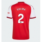 Arsenal William Saliba #2 Hjemmebanetrøje 2026-27 Kort ærmer