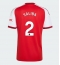 Arsenal William Saliba #2 Hjemmebanetrøje 2026-27 Kort ærmer