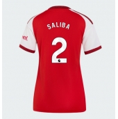 Arsenal William Saliba #2 Hjemmebanetrøje Dame 2026-27 Kort ærmer