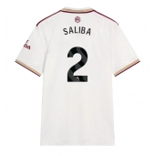 Arsenal William Saliba #2 Tredje trøje 2025-26 Kort ærmer