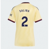 Arsenal William Saliba #2 Tredje trøje Dame 2026-27 Kort ærmer