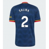 Arsenal William Saliba #2 Udebanetrøje 2026-27 Kort ærmer
