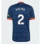 Arsenal William Saliba #2 Udebanetrøje 2026-27 Kort ærmer